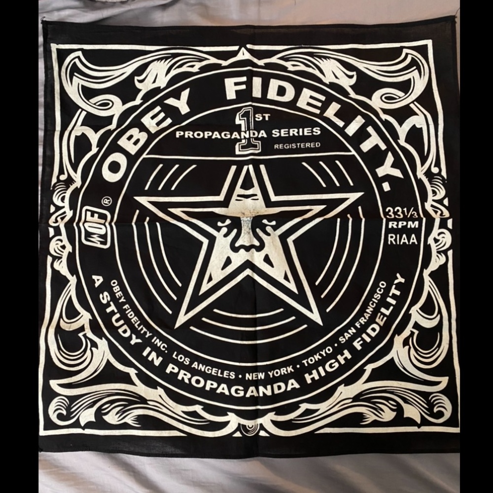 Obey handkerchief